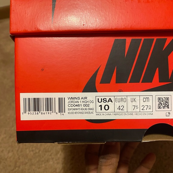 Jordan 1 seafoam - Picture 4 of 4